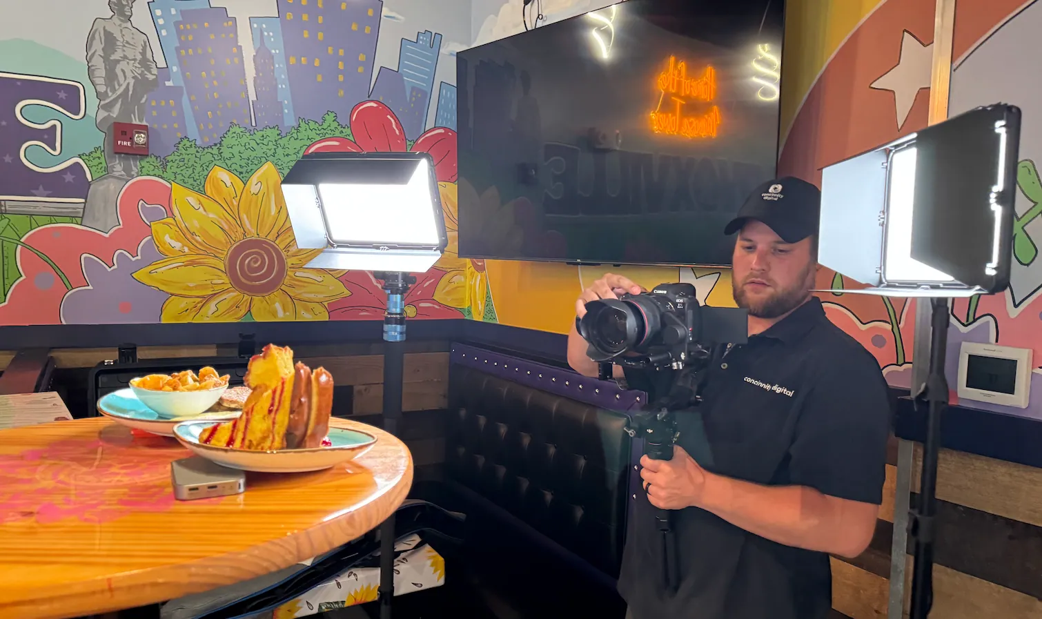 A shoot at the Flying Biscuit